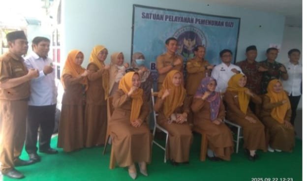 Bupati Batang Hari dan Asisten Dua Gubernur Jambi Resmikan Dapur SPPG di Kecamatan Muara Bulian