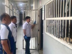 Antisipasi Gangguan Keamanan dan Ketertiban, Rutan Kelas I Bandar Lampung Rutin Lakukan Razia Blok dan Pengecekan Teralis Kamar Hunian