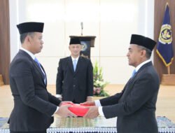 Estafet Kepemimpinan Baru di Rutan Kelas I Bandar Lampung, Kanwil DITJENPAS Lampung Lantik Sejumlah Pejabat