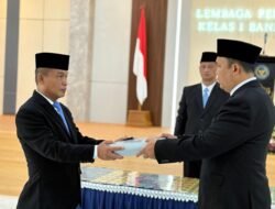 Kakanwil Ditjenpas Lampung Pimpin Pelantikan dan Sertijab Kalapas Kelas IIA Narkotika Bandar Lampung,Dari Ade Kusmanto, A.Md.I.P.,S.H.,M.H. Kepada Jumadi A.Md.I.P.,S.H.,M.H.