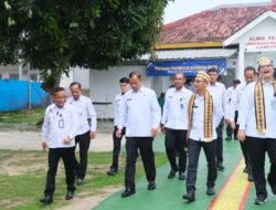 Stafsus Menteri IMIPAS Tinjau Pemeriksaan Kesehatan Gratis bagi Keluarga Warga Binaan Lapas Kelas IIA Narkotika Bandar Lampung