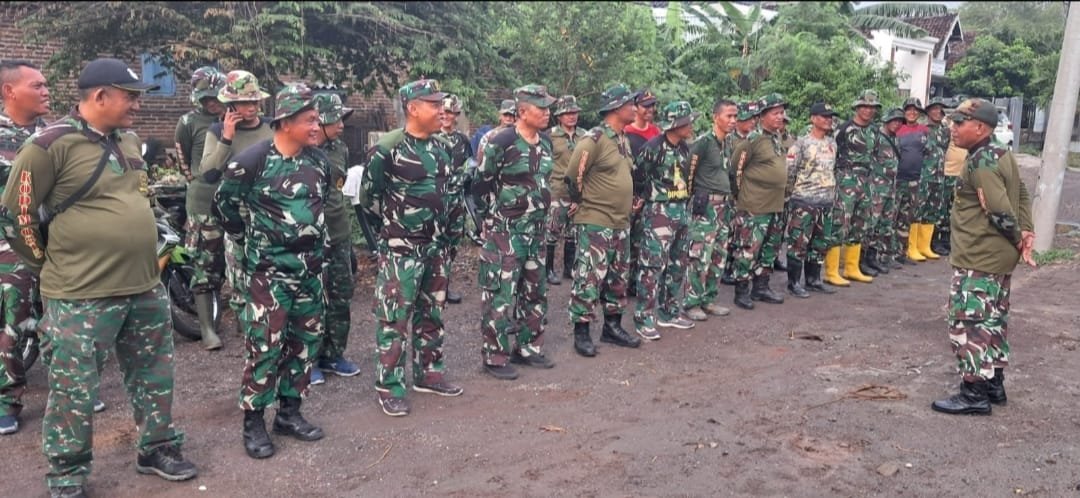 Kodim 0815/Mojokerto Gelar Pra TMMD ke-126, Dimulai dengan Apel Pagi dan Pengerjaan Sasaran Fisik