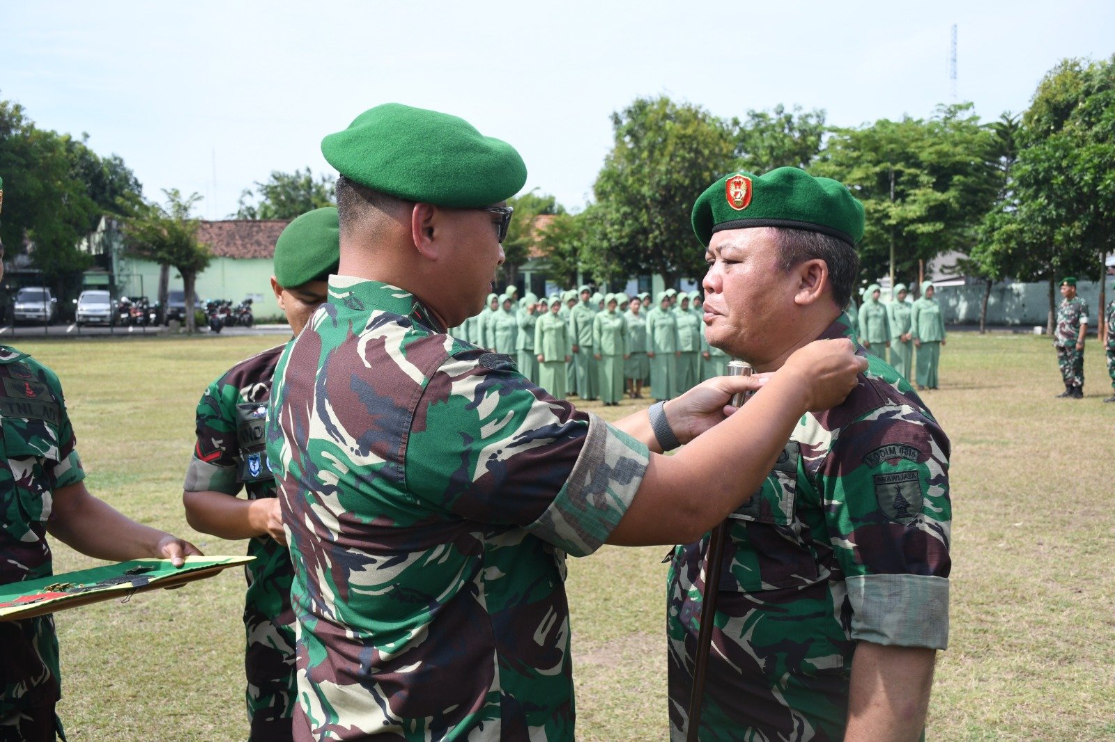 Syukur dan Tanggung Jawab, Pesan Dandim 0815 pada 92 Personel yang Naik Pangkat
