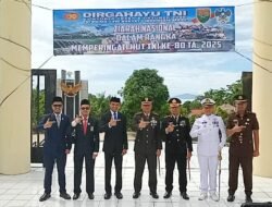 Dandim 0424/Tanggamus Bersama Forkopimda Laksanakan Ziarah Nasional dalam Rangka HUT TNI ke-80