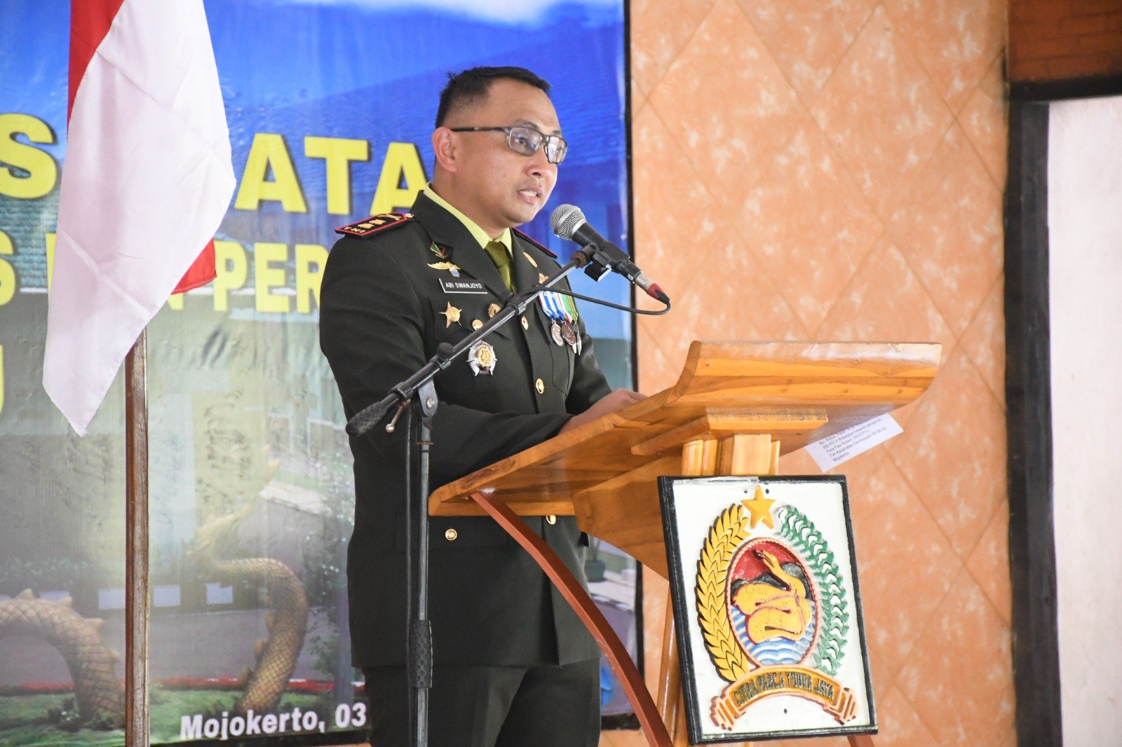 Kesehatan Jadi Prioritas, Korem 082/CPYJ Bersama Kodim 0815/Mojokerto Gelar Cek Kesehatan Personel