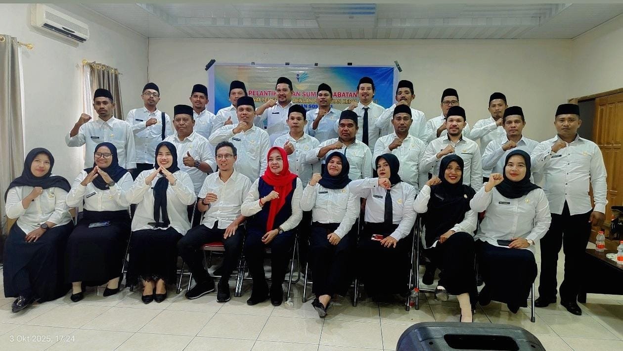 30 SDM PKH Halmahera Selatan Resmi di Lantik Jadi PPPK