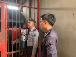 Pastikan Situasi Kondusif, Plh. Kamtib Lapas Dharmasraya Intensif Kontrol Area Blok Hunian