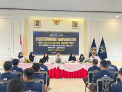 Penguatan Kapasitas HAM di Rutan Kelas I Bandar Lampung: Warga Binaan Aktif Tanyakan Hak-Hak Mereka