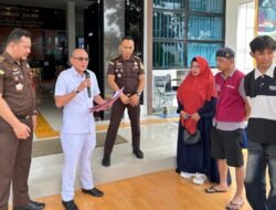 Tiga Tersangka Kasus Narkoba, Mendapatkan Restorative Justice Dari Kejaksaan Negeri Tanggamus, ini Dasarnya…!!!