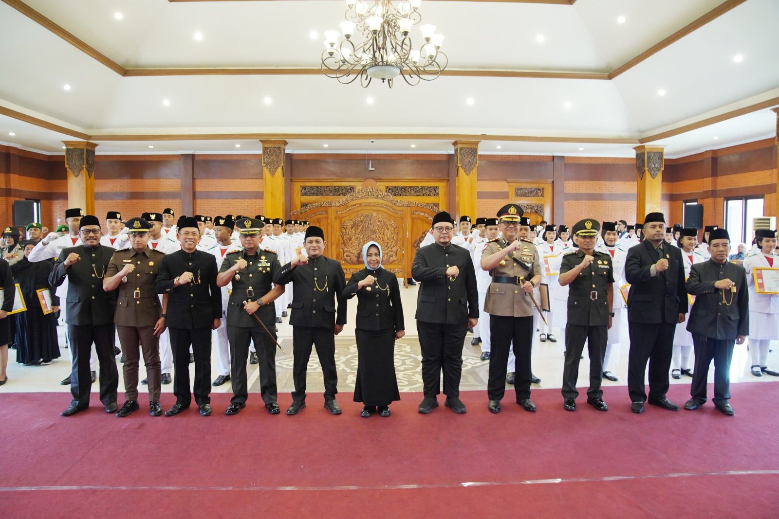 Ning Ita Apresiasi Paskibraka Kota Mojokerto Tahun 2025: Generasi Tangguh dan Menginspirasi