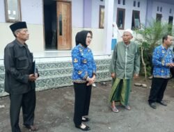 Kunjungan Bupati, Kepala BPBD, Kepala Dinsos, Camat Sukodono dan Ketua Baznas Kabupaten Lumajang ke Ponpes Khomsani Nur Untuk Meninjau Lokasi Terdampak Bencana
