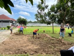 Kolam Dalam Lapas Dharmasraya Direnovasi, Akan Disulap Jadi Jalan dan Area Tertata Rapi