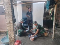 Satgas TMMD Kodim 0815 Mojokerto Terus Pacu Pembangunan Jamban, Target 16 Unit Tercapai Tepat Waktu