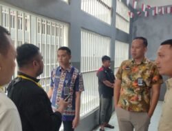 Rutan Kelas I Bandar Lampung Laksanakan Kontrol dan Pengecekan Blok Pesagi Jelang Renovasi Gedung Hunian