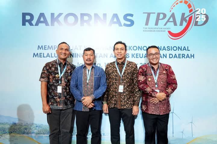 Bupati Batang Hari, Hadiri Rakornas TPKAD Memperkuat Sinergi Antara Pemerintah Pusat dan Daerah