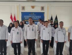 Tegas dan Serentak! Petugas Pemasyarakatan Se-Indonesia Tanda Tangani Komitmen Bersih Dari HALINAR, Rutan Kelas I Lampung Turut Serta
