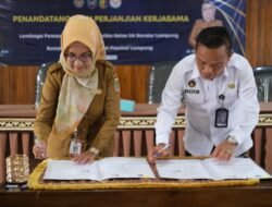 Perkuat Layanan Kesehatan Serta Perduli Terhadap WBP, Lapas Kelas IIA Narkotika Bandar Lampung dan RS Jiwa Daerah Provinsi Lampung Jalin Kerja Sama