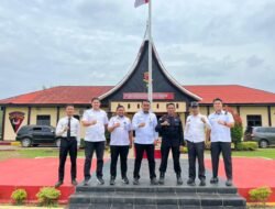 Kepala Lapas Kelas III Dharmasraya dan Pejabat Struktural Lakukan Kunjungan ke Satbrimob Polda Sumbar Batalyon C Pelopor