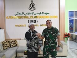 Jalin Komunikasi dan Sinergi dengan Tokoh Agama, Dandim 0815/Mojokerto Silaturahmi ke Ponpes eLKISI