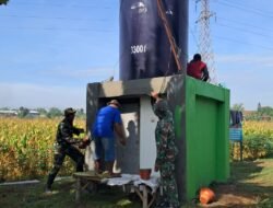 Satgas TMMD ke-126 Kodim 0815/Mojokerto Kebut Pengerjaan Pompa Air Pertanian di Desa Sumbertanggul