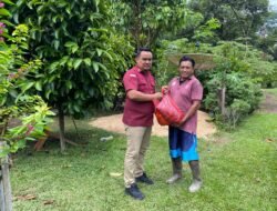 Lapas Dharmasraya Salurkan Bantuan Sosial untuk Masyarakat Sekitar dan Keluarga WBP