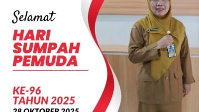Kepala SMAN 1 Bareng Jombang, Anik Noerachini, M.Pd. Mengucapkan Selamat Hari Sumpah Pemuda ke-97 Tahun 2025