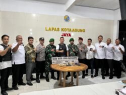 Lapas Kelas IIB KotaAgung Gelar Razia Hunian Warga Binaan, Wujudkan Komitmen Berantas Barang Terlarang