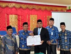 Lapas Dharmasraya dan Kemenag Tanda Tangani Perjanjian Kerja Sama Program Pembinaan Keagamaan, Wujudkan Pesantren di Dalam Lapas