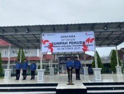 Rutan Kelas I Bandar Lampung Gelar Upacara Sumpah Pemuda ke-97 dengan Khidmat