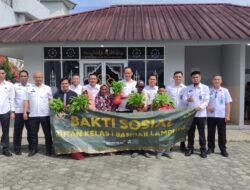 Wujud Nyata Kepedulian, Rutan Bandar Lampung Salurkan Sembako dan Sayuran Hasil Pembinaan Warga Binaan