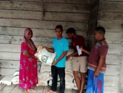 Pemdes Tabalema Salurkan Bantuan Beras Untuk Warga Tabalema Dan Dusun Tabamoi