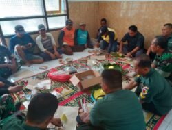 Tasyakuran Awali Rehab Markas Koramil 0815/19 Magersari