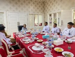 Perkuat Sinergi, Kalapas Dharmasraya Silaturahmi ke Rumah Dinas Bupati