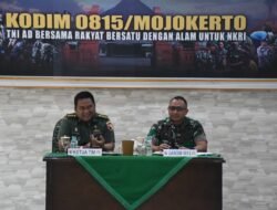 Audit Kinerja TW IV Tahun 2025, Itdam V/Brawijaya Lakukan Pemeriksaan di Kodim 0815/Mojokerto