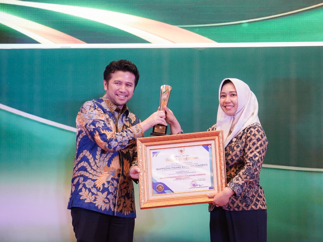 Inotek Award 2025, Kota Mojokerto Raih 3 Penghargaan