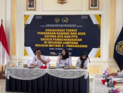 Rutan Kelas I Bandar Lampung Ikuti Sosialisasi teknis pengadaan barang dan jasa dengan metode E-Purchasing, Secara Modern Dan Transparan