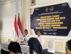 Wujudkan Pengadaan Transparan dan Efisien, Lapas Kelas IIB KotaAgung Ikuti Sostek Pengadaan Bahan Makanan TA 2026