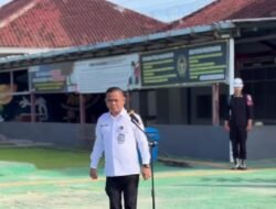 Kalapas Narkotika Kelas IIA Bandar Lampung Tekankan Transformasi Layanan Saat Pimpin Apel Pagi