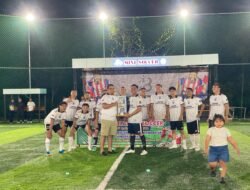 Lapas Kelas III Dharmasraya Sabet Juara 1 Mini Soccer Antar Lapas Rayon III di Kota Solok