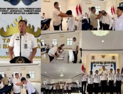 Perkuat SDM Pemasyarakatan 2025, Rutan Kelas I Bandar Lampung Resmikan Program Magang Batch II dan Penandatanganan Perjanjian Kinerja
