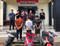 Polsek Pulau Panggung Ungkap Dua Kasus Curanmor dalam Waktu Singkat, Tiga Pelaku Berhasil Dibekuk