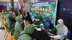 Kodim 0815/Mojokerto Gelar Bakti Kesehatan Pengobatan Umum Gratis di Sunrise Mall, Dandim Tekankan Pentingnya Deteksi Dini Kesehatan