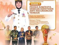 Terapkan Integritas dalam Layanan Kesehatan, Kota Mojokerto Dinobatkan sebagai Pemerintah Daerah dengan Komitmen Anti Kecurangan Terbaik