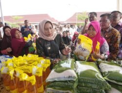Ning Ita Tinjau Gerakan Pangan Murah Kolaborasi Pemprov Jatim–Pemkot Mojokerto