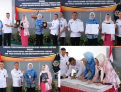 Perkuat Pembinaan Literasi dan Pendidikan, Lapas Narkotika Bandar Lampung Resmi Jalin PKS dengan Dinas Perpustakaan Provinsi Lampung dan PKBM Nusa Indah