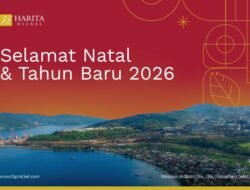 Harita Nickel Mengucapkan Selamat Natal dan Tahun Baru 2026