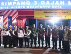 Forkopimda Mojokerto Monitoring Perayaan Natal dan Tahun Baru 2026, Dandim Tegaskan Komitmen TNI Jaga Keamanan dan Toleransi