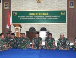 Kodim 0815/Mojokerto Gelar Doa Bersama Sambut Tahun Baru 2026 dan Doakan Korban Bencana Alam