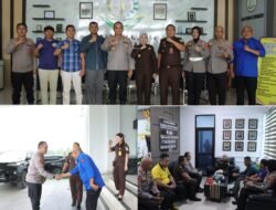Perkuat Sinergi Penegakan Hukum, Kapolres Pesawaran Jalin Silaturahmi dengan Kajari Pesawaran