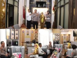 Perkuat Sinergitas Forkopimda, Kapolres Pesawaran Terima Kunjungan Kerja Bupati Pesawaran